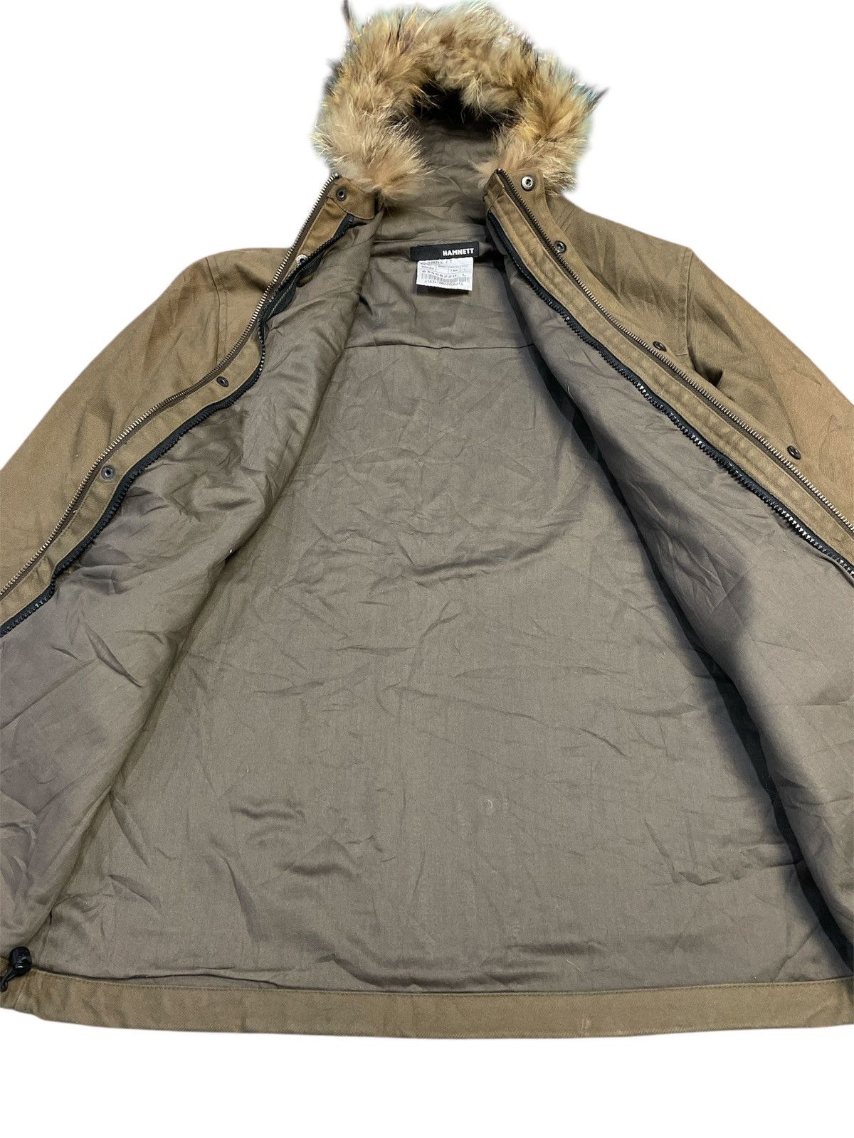 Katharine Hamnett London KATHERINE HAMNETT Fur Blouson Hood Size US L / EU 52-54 / 3 - 4 Thumbnail