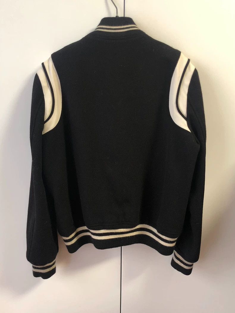 Saint Laurent Paris Saint Laurent Paris Black and white baseball jacket-2506 Size US M / EU 48-50 / 2 - 6 Thumbnail