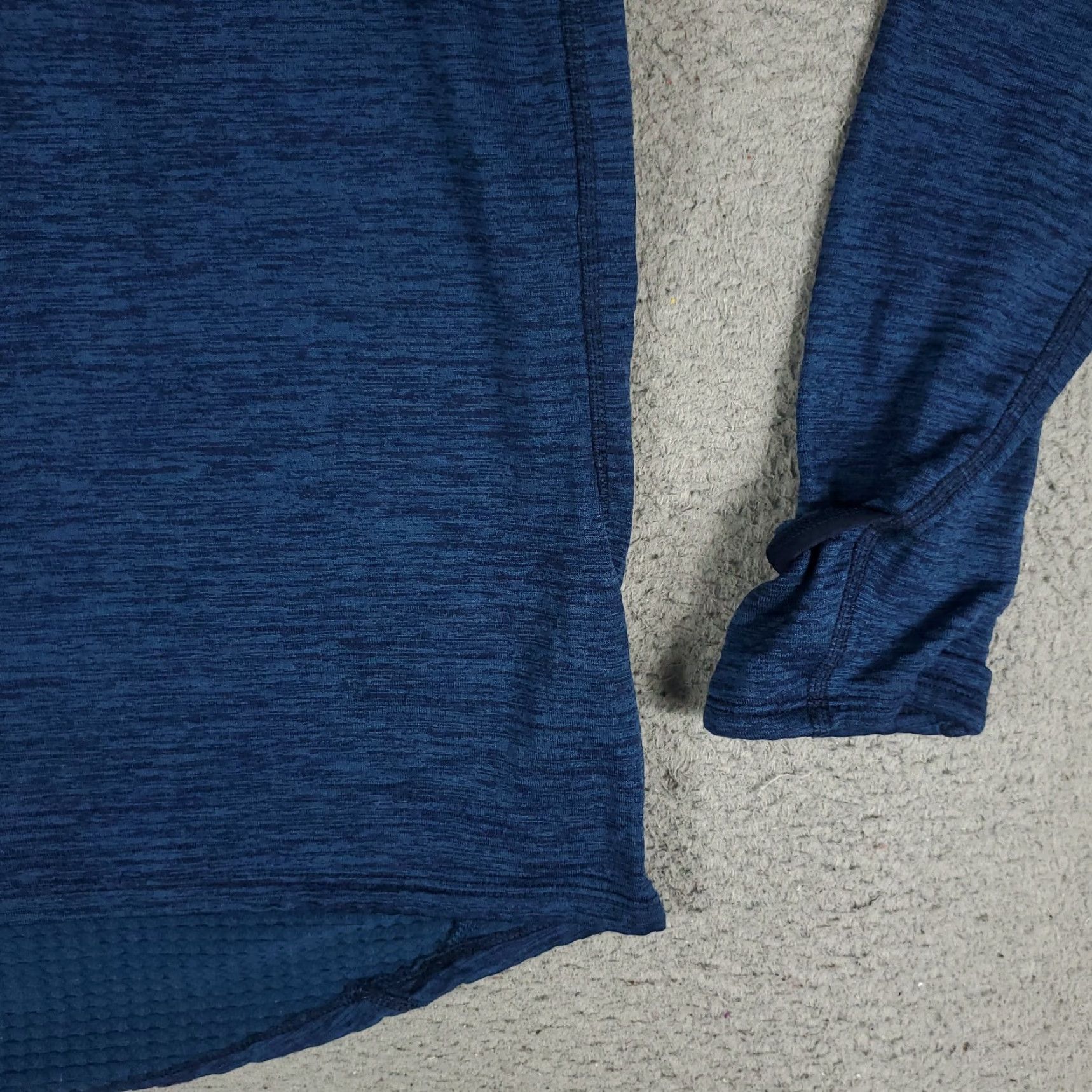 Nike Nike T Shirt Mens Medium Blue Therma 1/4 Zip Active Pullover Long Sleeve Size US M / EU 48-50 / 2 - 4 Thumbnail