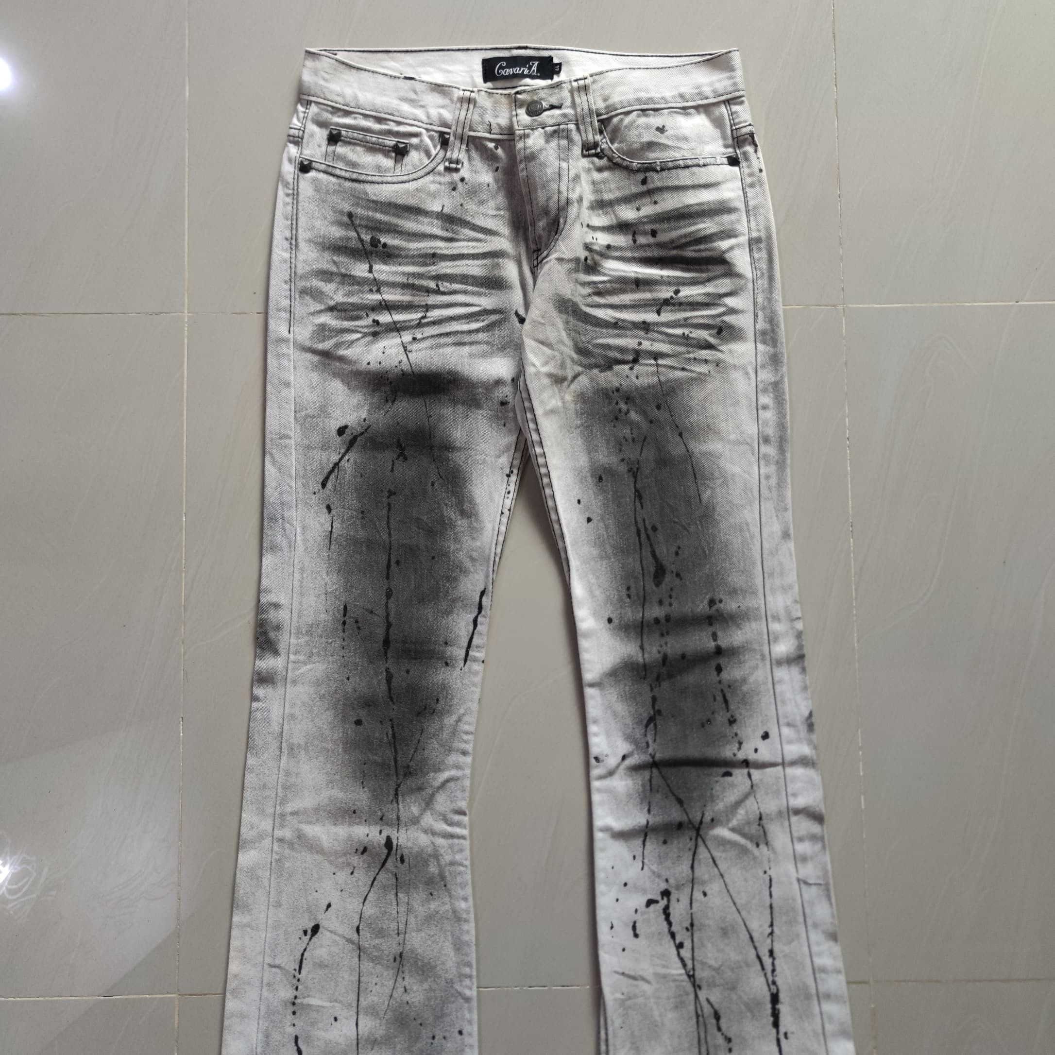 CAVARI A FLARE DENIM