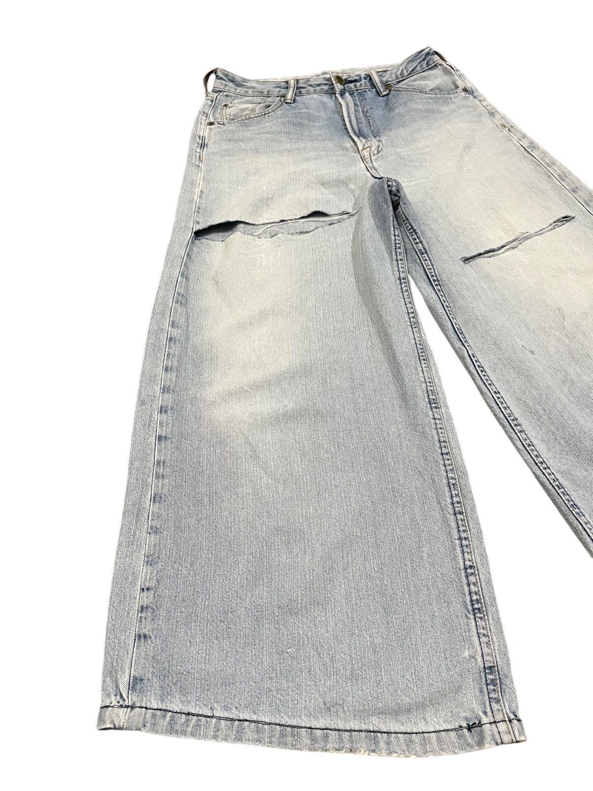 Other Vintage America Holic Baggy Distressed Denim Size US 30 / EU 46 - 2 Thumbnail