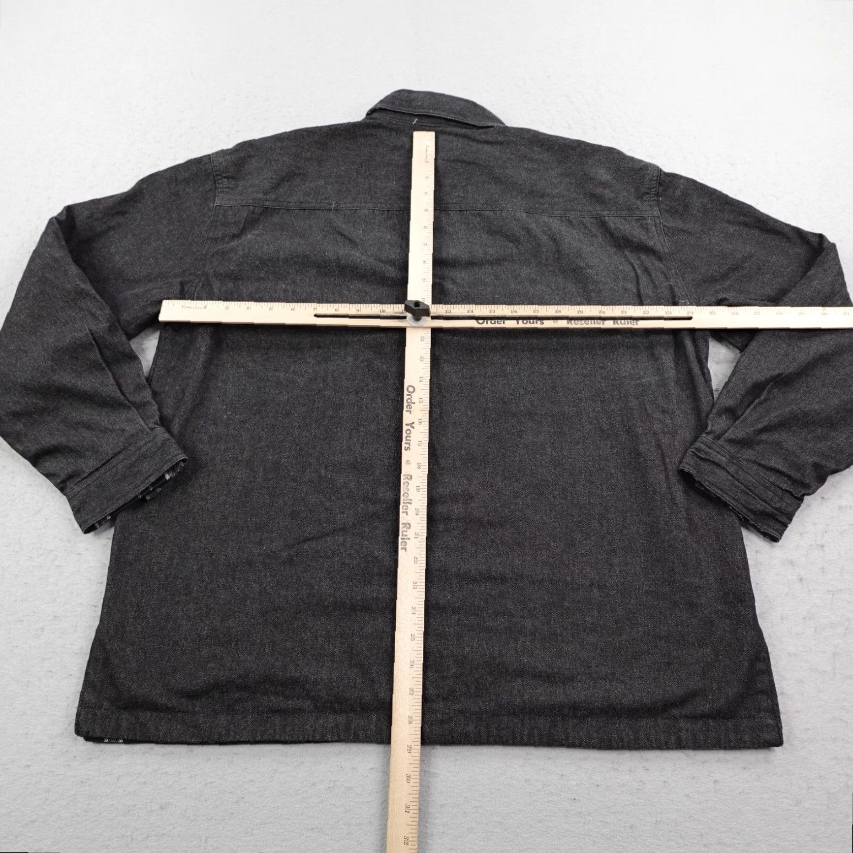 Marlboro Vintage Marlboro Jacket Mens XL Denim Flannel Reversible Shacket Deadstock Y2K Size US XL / EU 56 / 4 - 6 Thumbnail