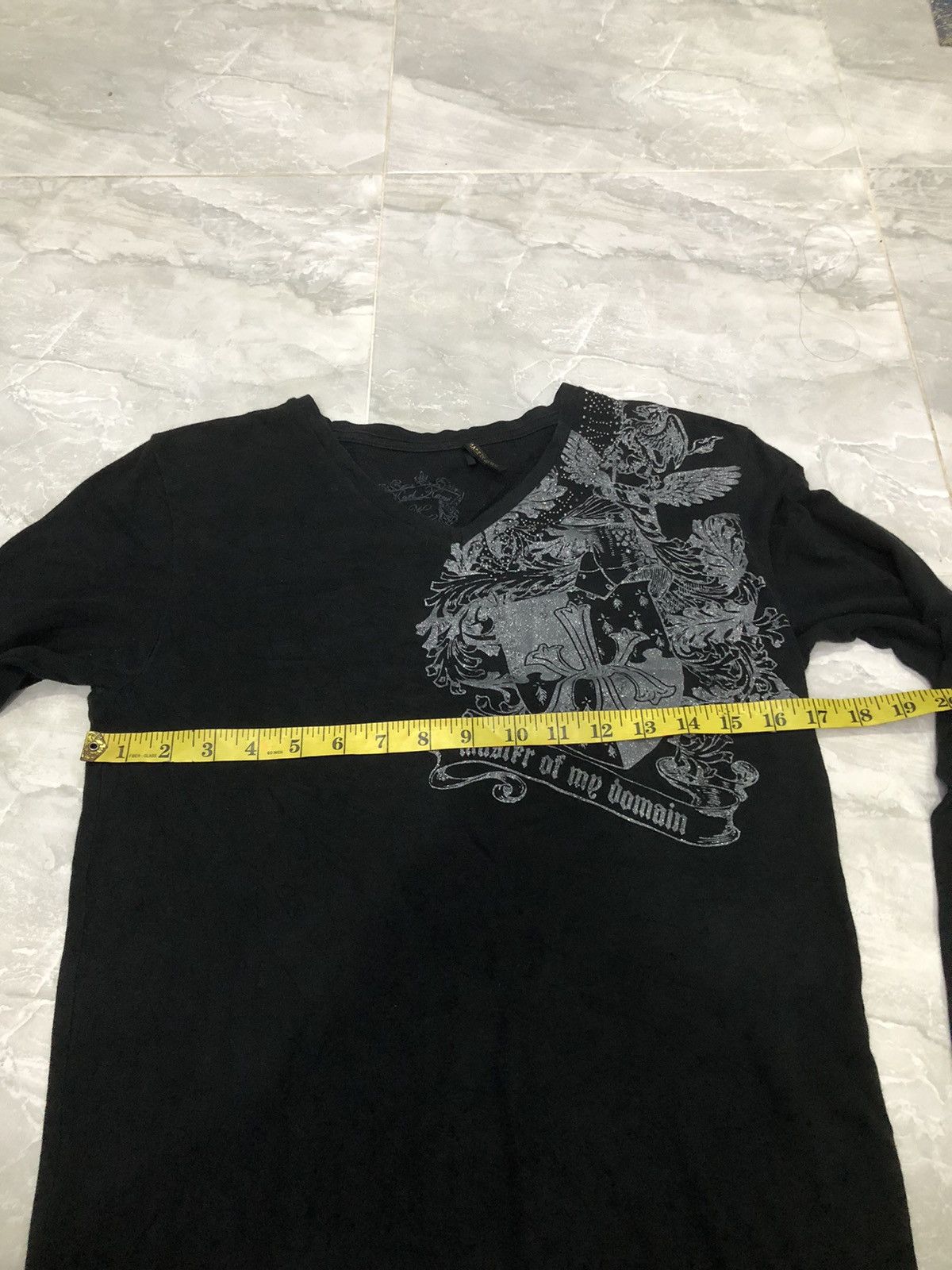 Karl Kani Karl Kani Japan Master of My Domain Rhinestone Long Sleeve Size S / US 4 / IT 40 - 14 Thumbnail