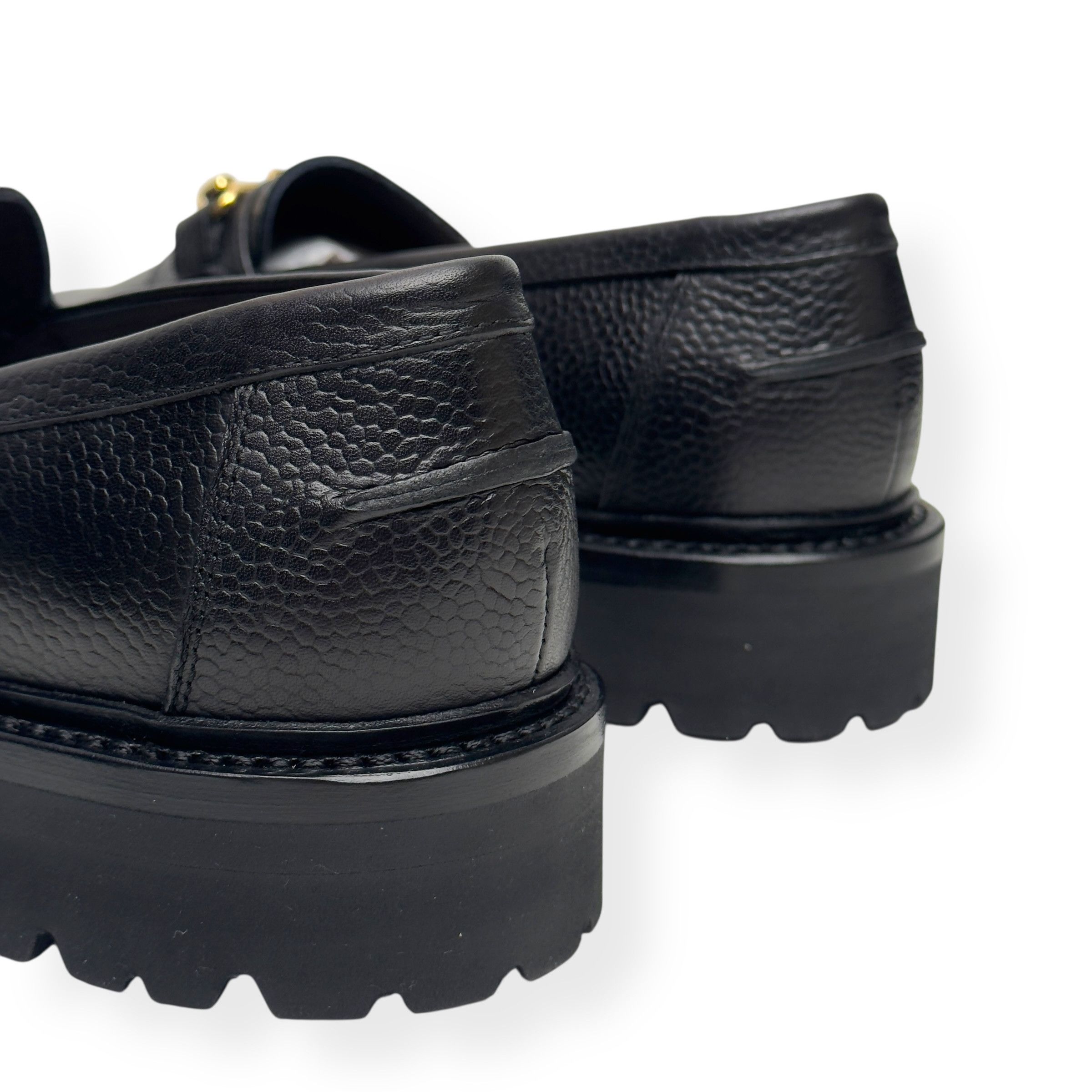 Blackstock & Weber BLACKSTOCK & WEBER THE MASON HORSE BIT LOAFER ONYX US6.5 Size US 6.5 / EU 39-40 - 10 Thumbnail
