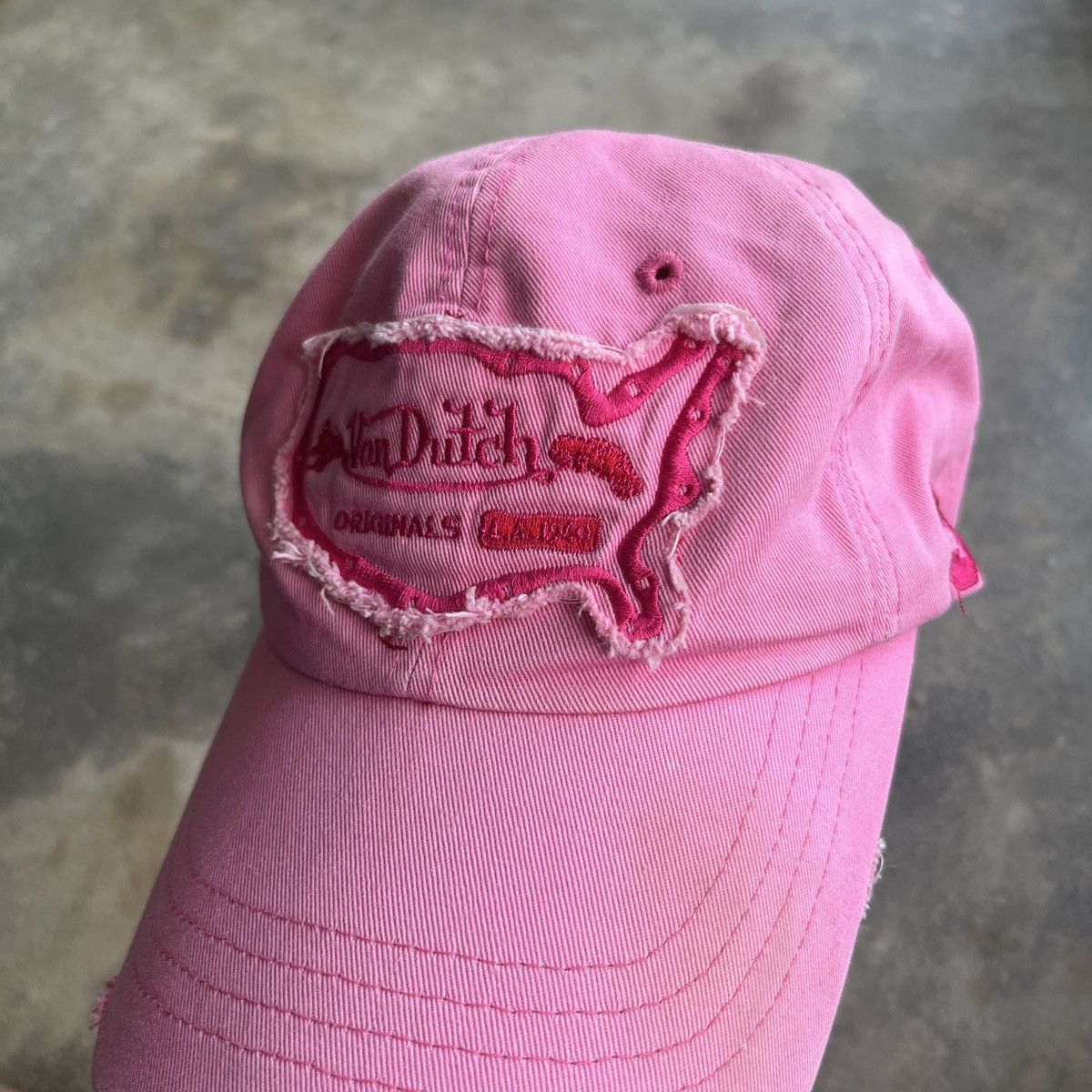 Von Dutch Von Dutch Hats Pink Kustom Made Size ONE SIZE - 3 Thumbnail