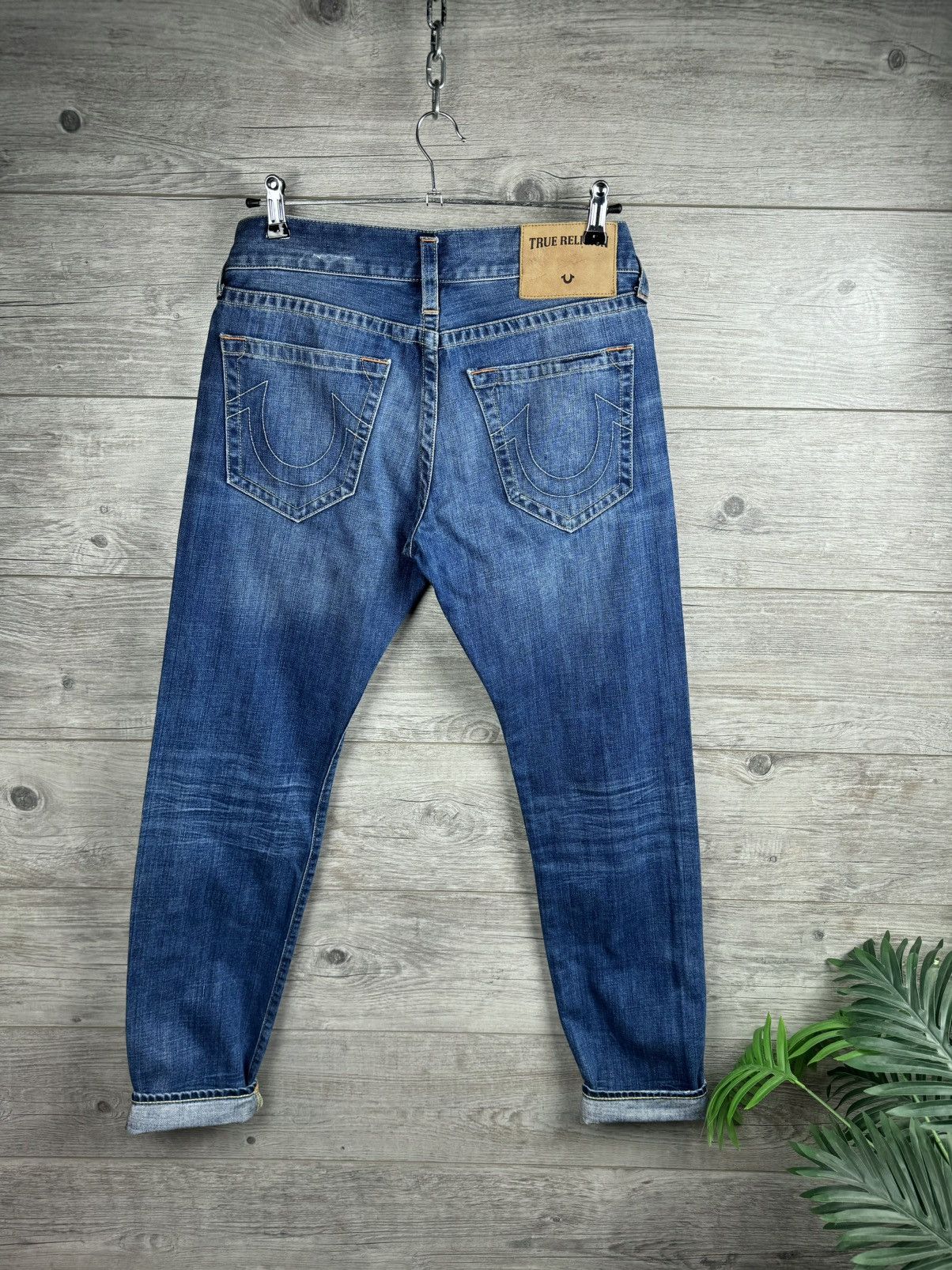 True Religion True Religion Jeans Japanese Big Logo Size 31 Size US 31 - 1 Thumbnail