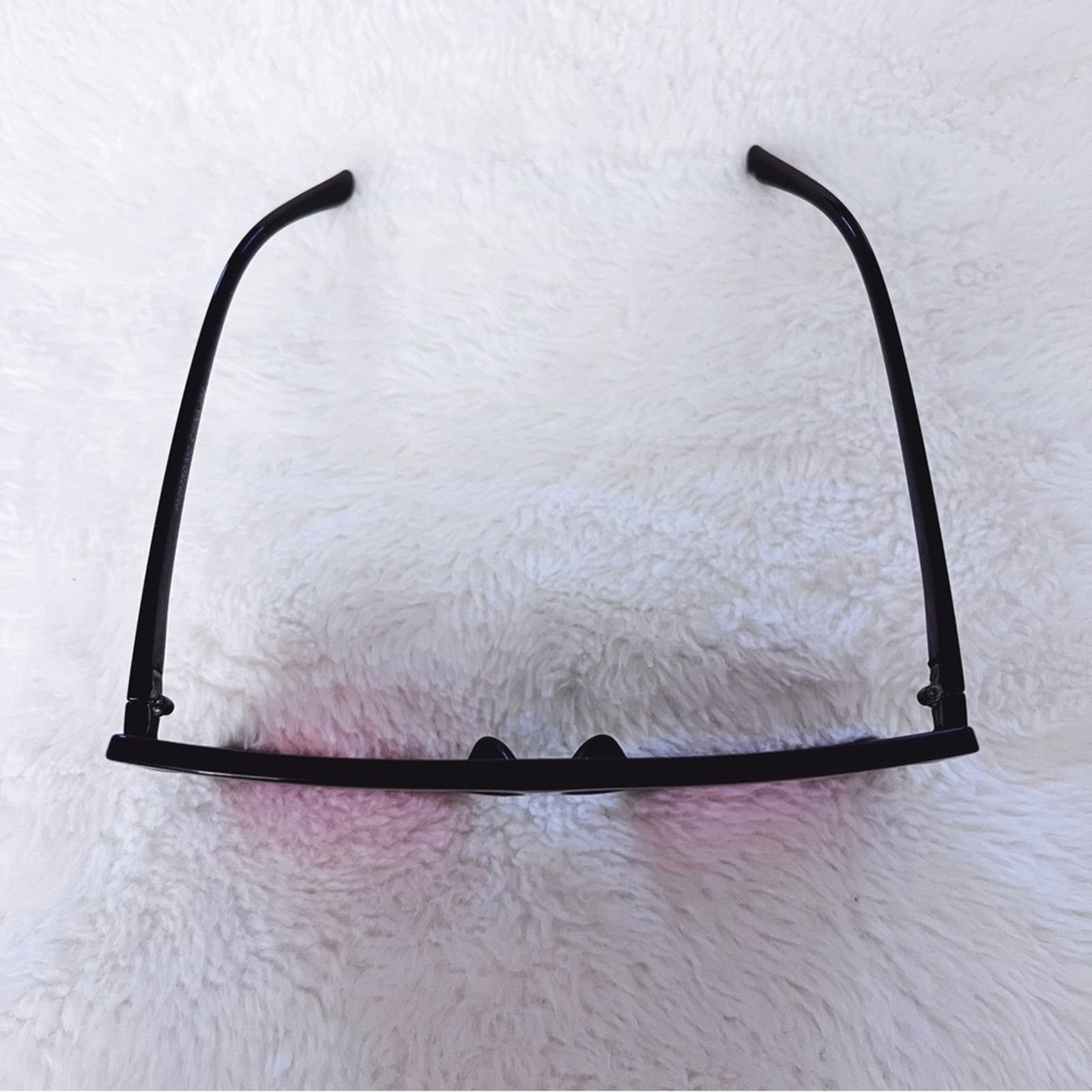 Other Ivonne Black & Pink Oversized Square Sunglasses Size ONE SIZE - 4 Thumbnail