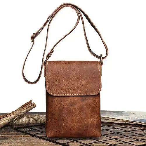 Japanese Brand Retro Flip Black Small Shoulder Bag Size ONE SIZE - 1 Thumbnail