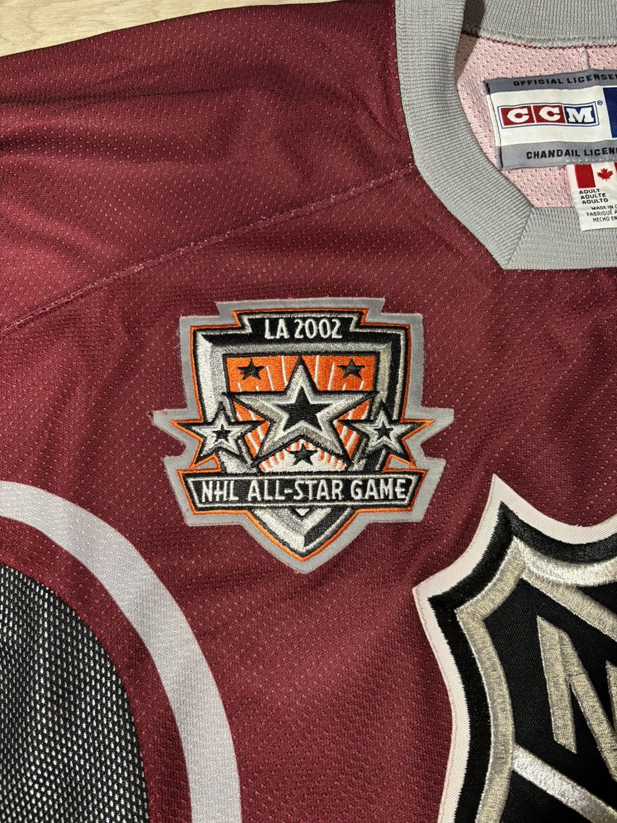 NHL NHl jersey All-star game 2002 vintage Size US XL / EU 56 / 4 - 4 Thumbnail