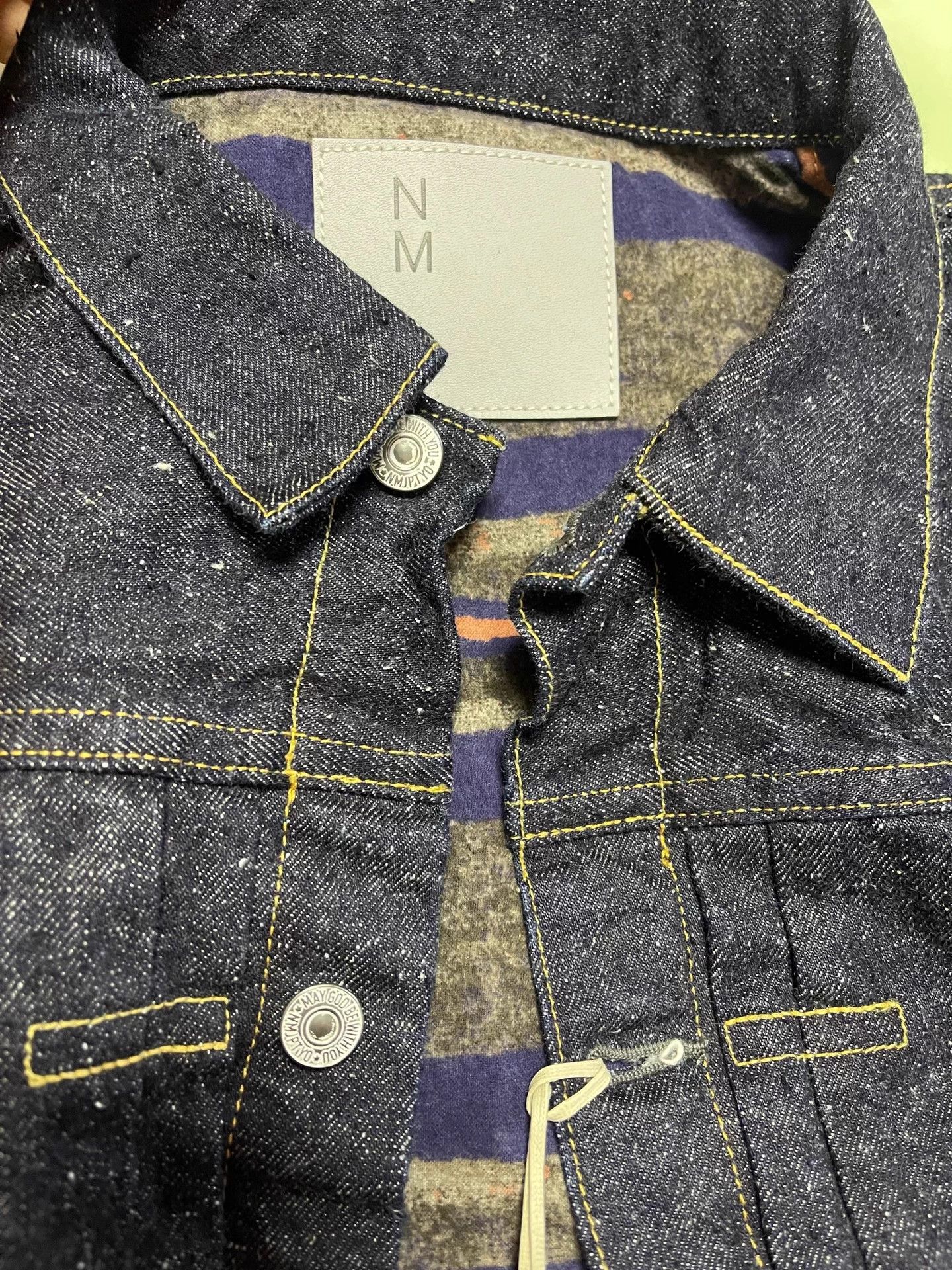 Other 506 Classic Denim Wool-Stripe Lined Custom Suit Size US M / EU 48-50 / 2 - 3 Thumbnail