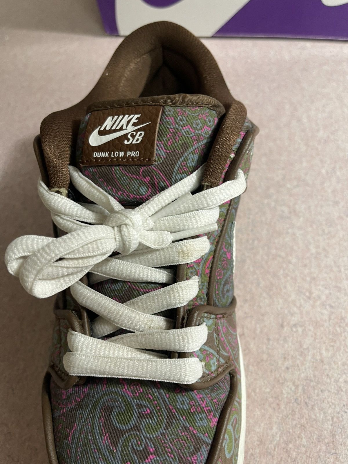 Nike × Nike SB Nike SB Dunk Low Pro Paisley Size US 9.5 / EU 42-43 - 4 Thumbnail