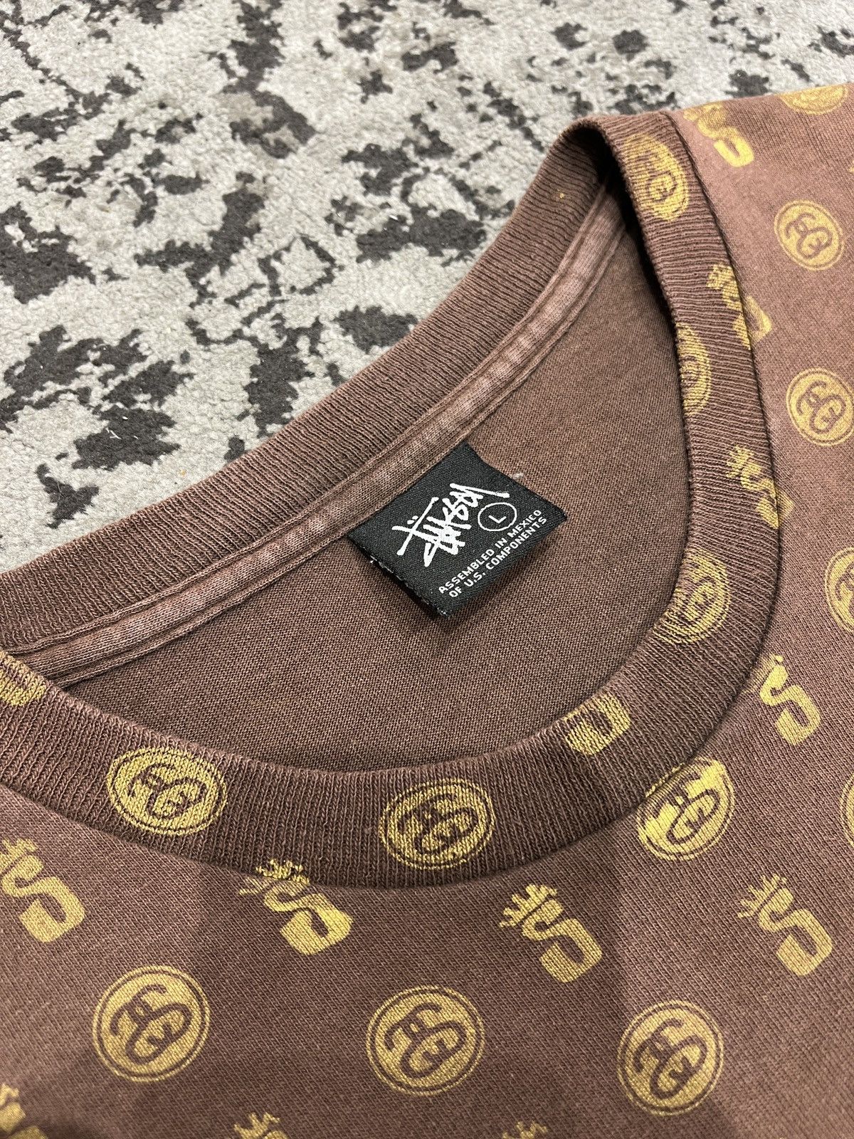 Stussy × Vintage 00’s Stussy Monogram Size US L / EU 52-54 / 3 - 2 Thumbnail