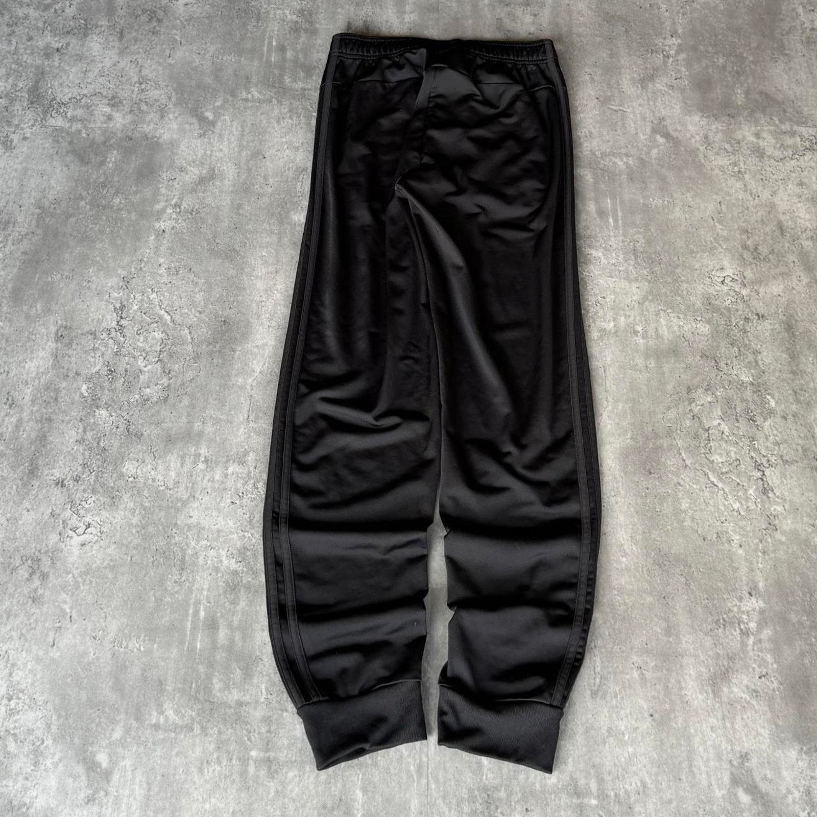 Adidas × Vintage Vintage Y2K Adidas Black Opium Three Stripes Sweatpants Size US 28 / EU 44 - 2 Thumbnail