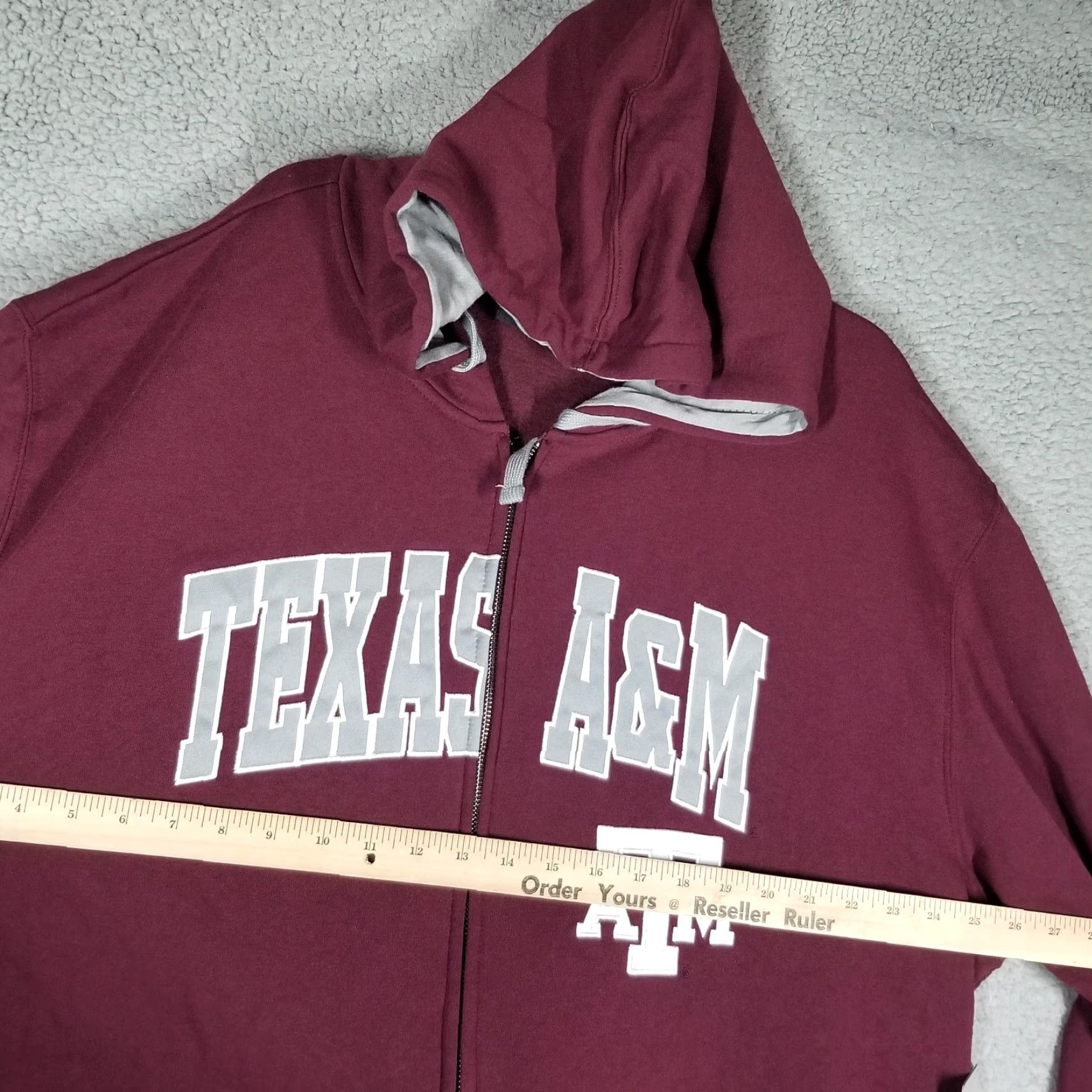 Vintage VINTAGE Colosseum Texas A&M Aggies Full Zip Hoodie Jacket Men Adult 3XL Fleece Maroon NCAA Sports Size US XXL / EU 58 / 5 - 7 Thumbnail
