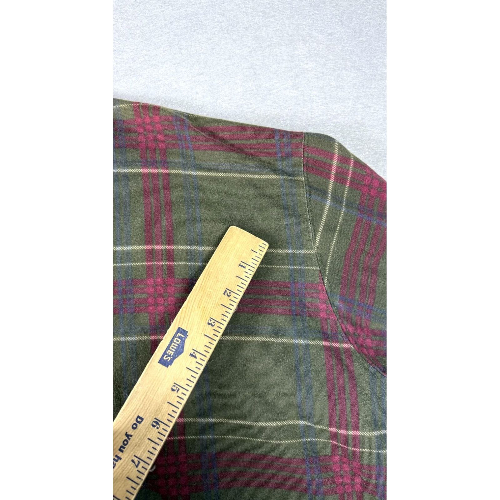 Vintage VINTAGE Duck Head Shirt Mens Large Green Plaid Long Sleeve 90s Pullover Casual Size US L / EU 52-54 / 3 - 4 Thumbnail