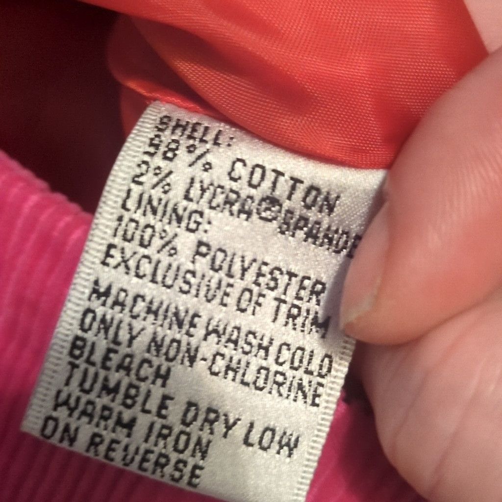 Talbots Talbots Hot Pink Corduroy Blazer Size 2 Size XS / US 0-2 / IT 36-38 - 6 Thumbnail