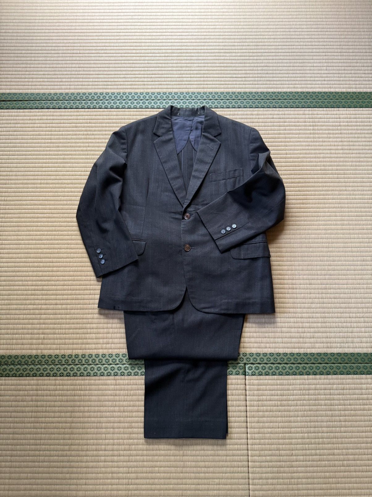Other Spring&Summer Vintage English Wool Suit Size 36R - 2 Thumbnail