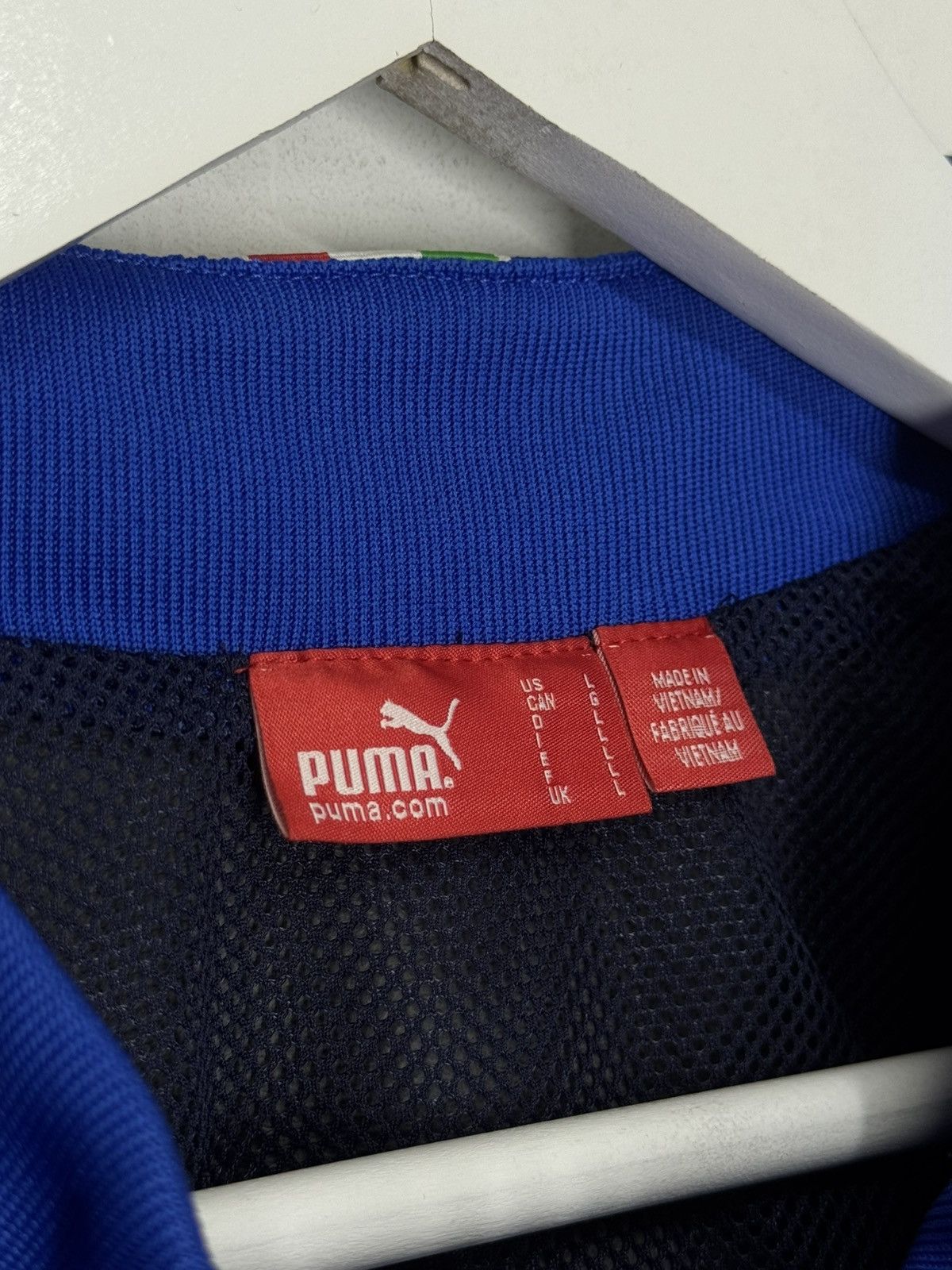 Puma Puma Italy 1/4 Zip Drill Top World Cup Size US L / EU 52-54 / 3 - 13 Thumbnail