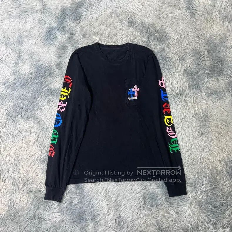Chrome Hearts CHROME HEARTS Size S Colorful Cross Long-Sleeve Shirt Size US S / EU 44-46 / 1 - 1 Thumbnail