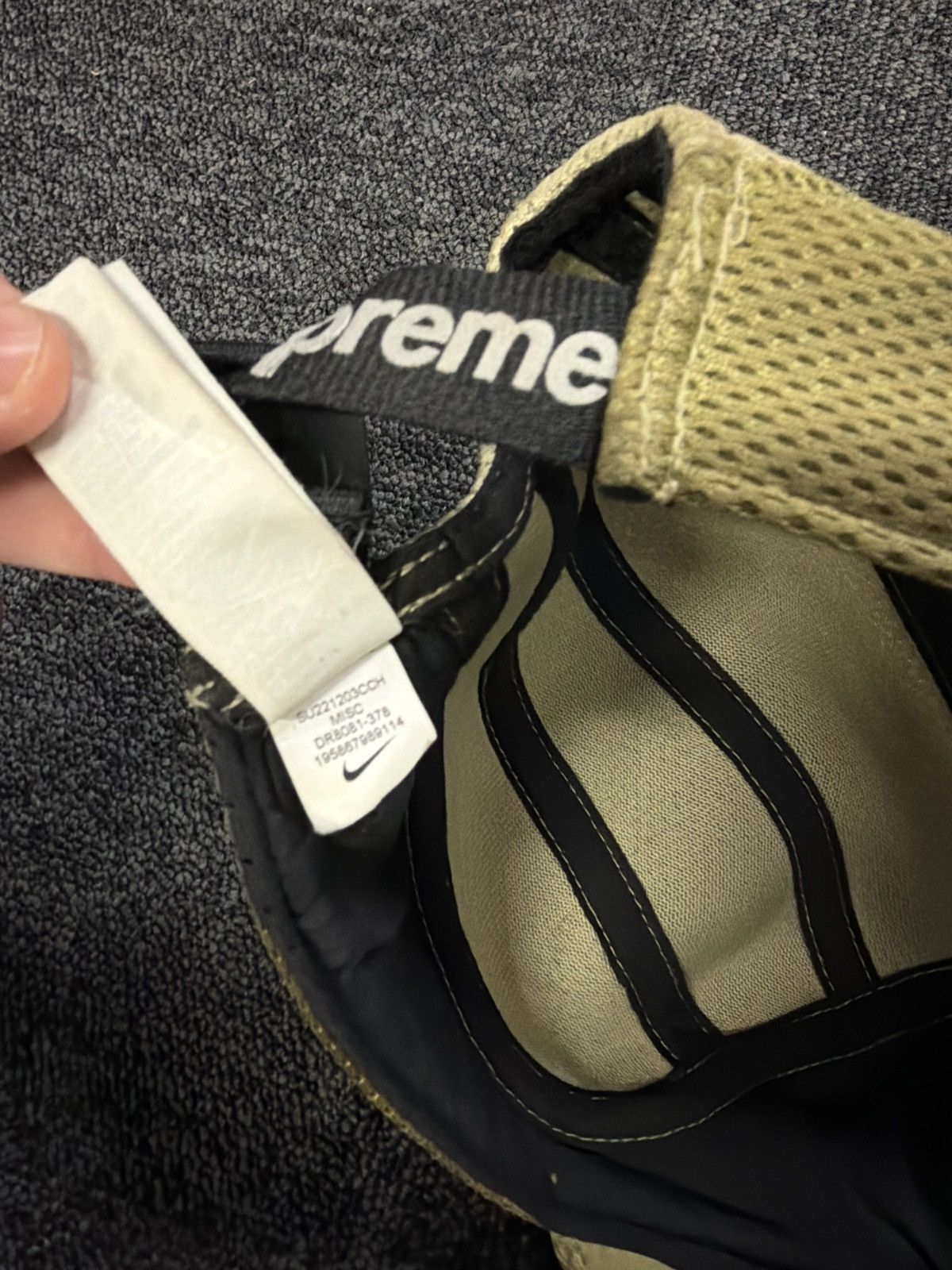 Nike × Supreme Green Nike x Supreme Shox Running Hat / Cap Size ONE SIZE - 8 Thumbnail