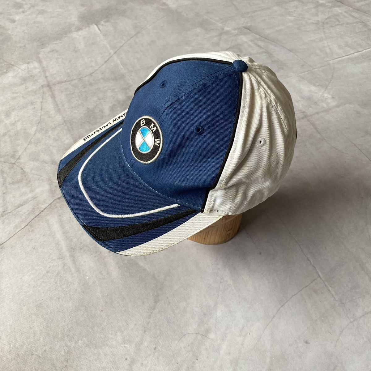 Vintage Rare BMW Motorrad F1 Team Racing Cap Formula One NASCAR Top Size ONE SIZE - 1 Thumbnail