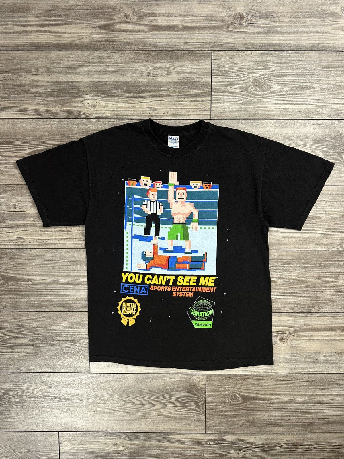 Vintage Y2K John Cena 8 Bit T Shirt