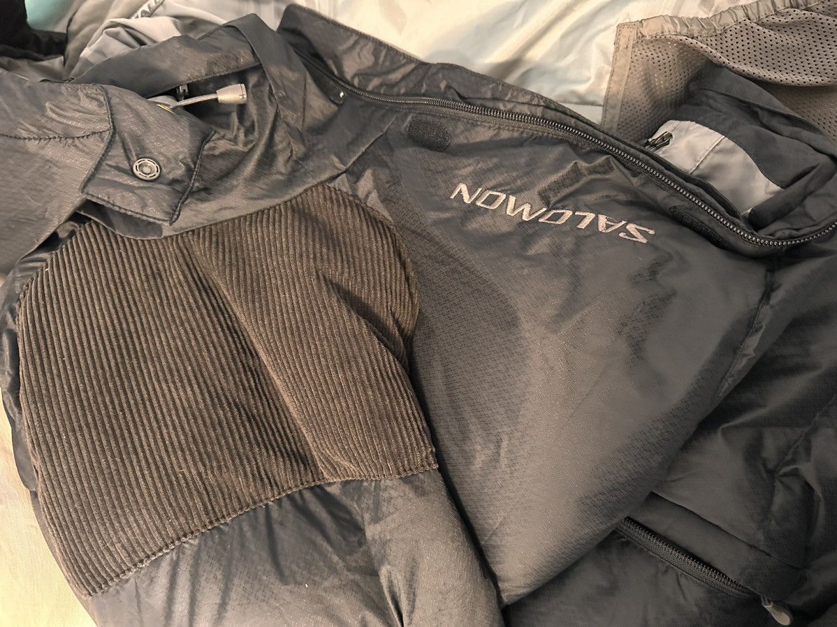 Salomon Salomon corduroy-trimmed down jacket Size US XL / EU 56 / 4 - 10 Thumbnail