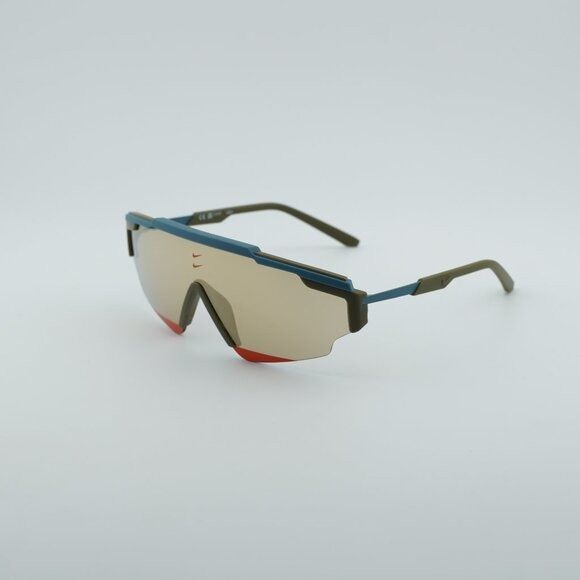 Nike NIKE MARQUEE EDGE M 390 Sunglasses Olive Shield Frame Size ONE SIZE - 1 Thumbnail