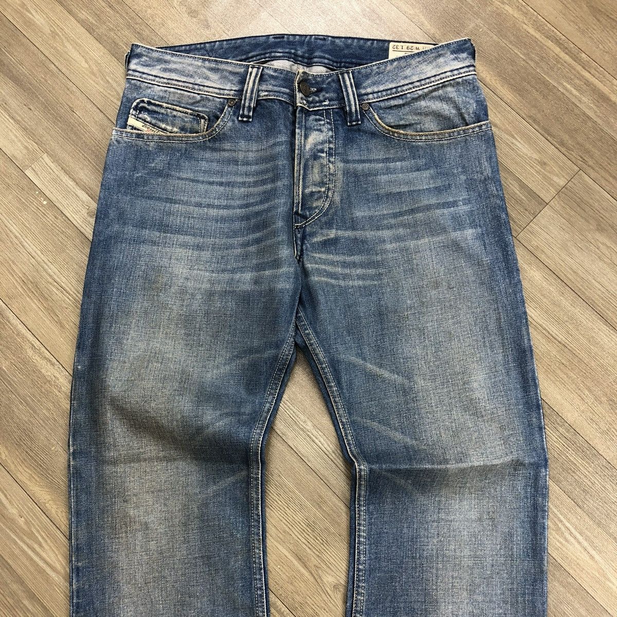 Diesel 2000s Diesel Industry Trouleg Faded Jeans Size US 32 / EU 48 - 2 Thumbnail