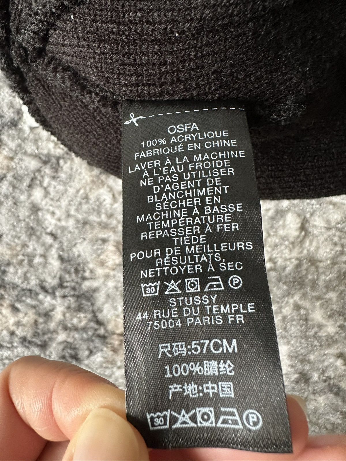 Stussy Stussy Skullcap International Athletic Black DS (SS25) Size ONE SIZE - 4 Thumbnail