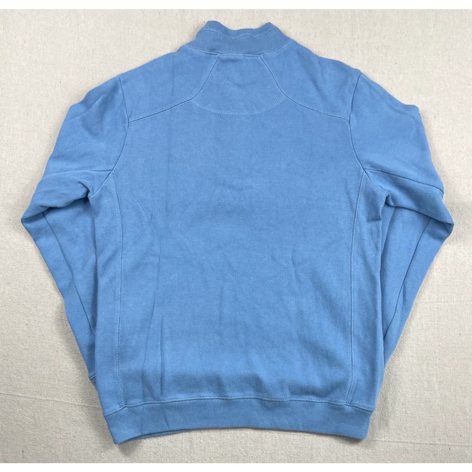 Disney Disney Parks Mickey Sweater 1/4 Zip Pullover Embroidered Light Blue Sz S Men Knit Wool Golf Disney Mickey Mouse Theme Mens Size US S / EU 44-46 / 1 - 2 Thumbnail