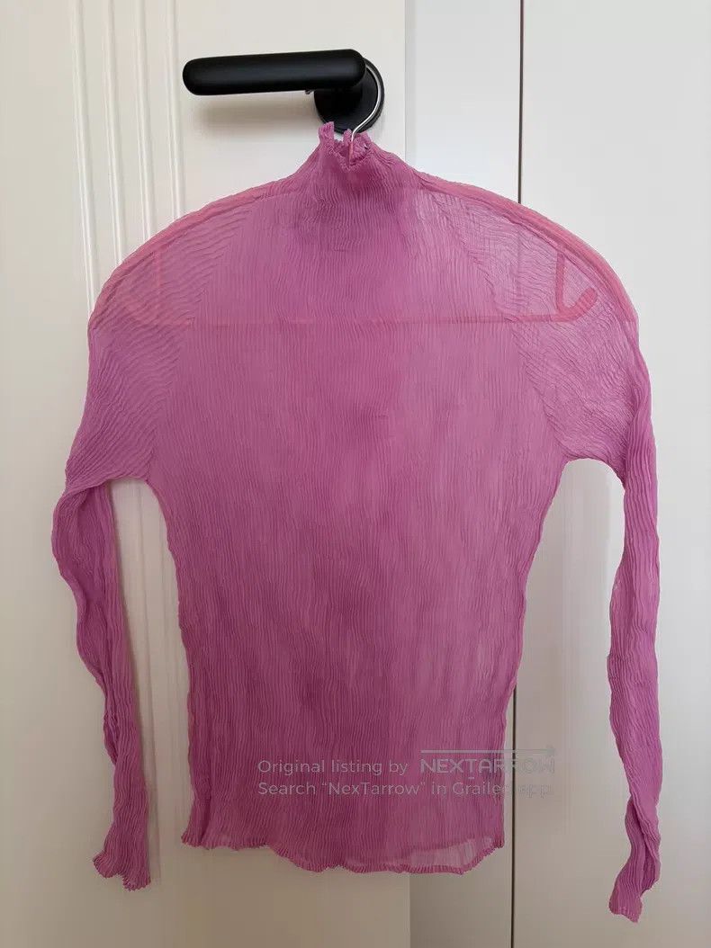 Issey Miyake Issey Miyake Pink Purple Long Sleeve Size M / US 6-8 / IT 42-44 - 1 Thumbnail