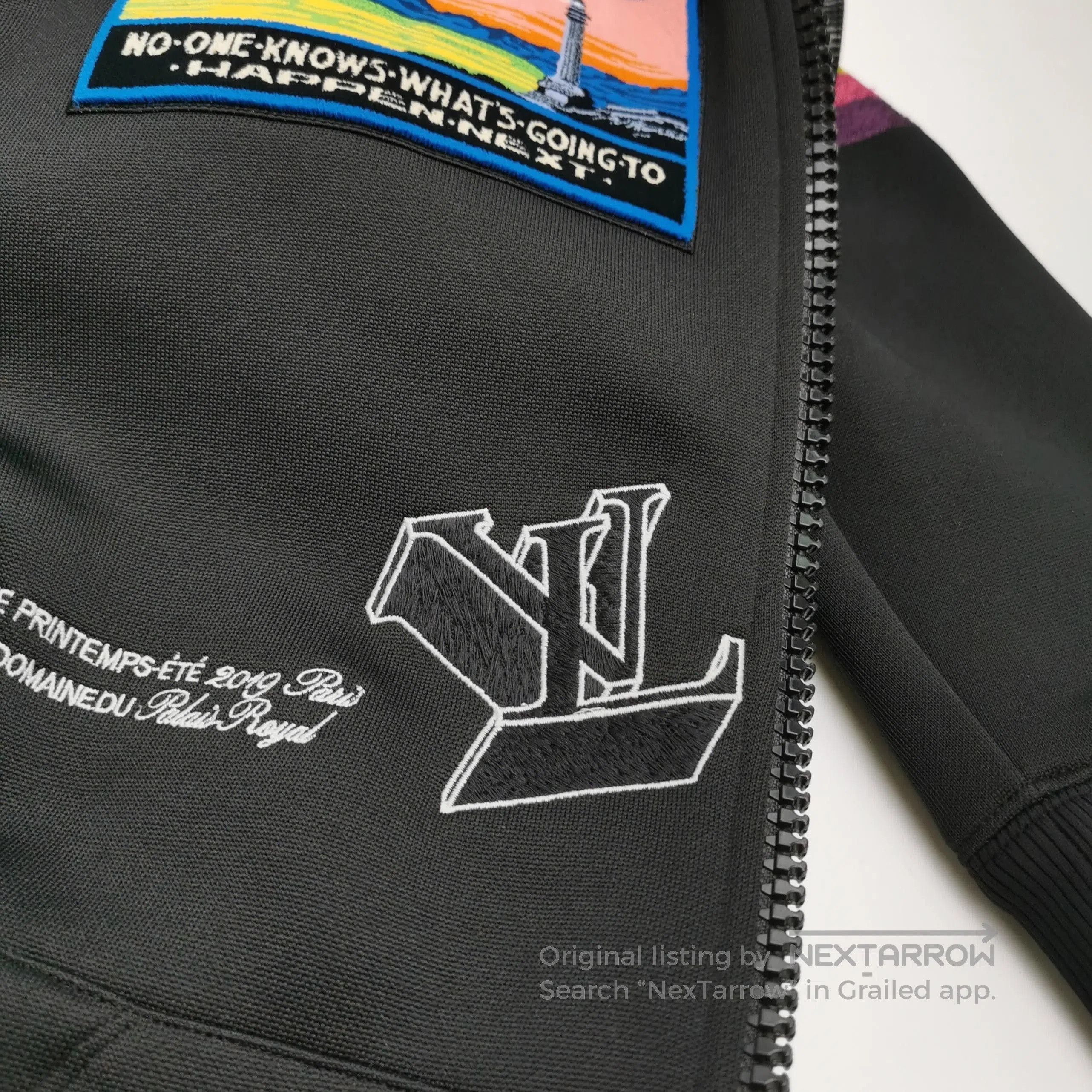 Louis Vuitton Louis Vuitton Cotton Logo Hooded Jacket S. Size US S / EU 44-46 / 1 - 1 Thumbnail