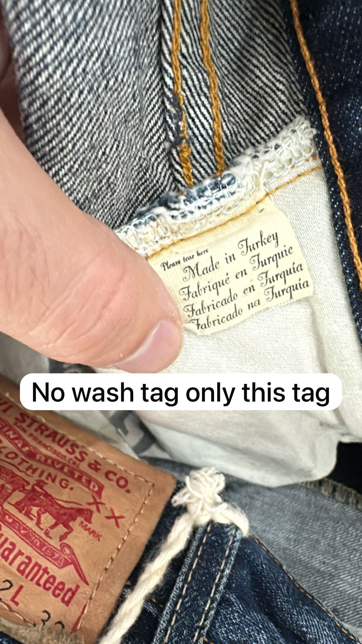 Levi's Vintage Clothing LVC Levi's Vintage Clothing 19?? 501Z XX BigE Selvedge Jeans Size US 32 / EU 48 - 14 Thumbnail