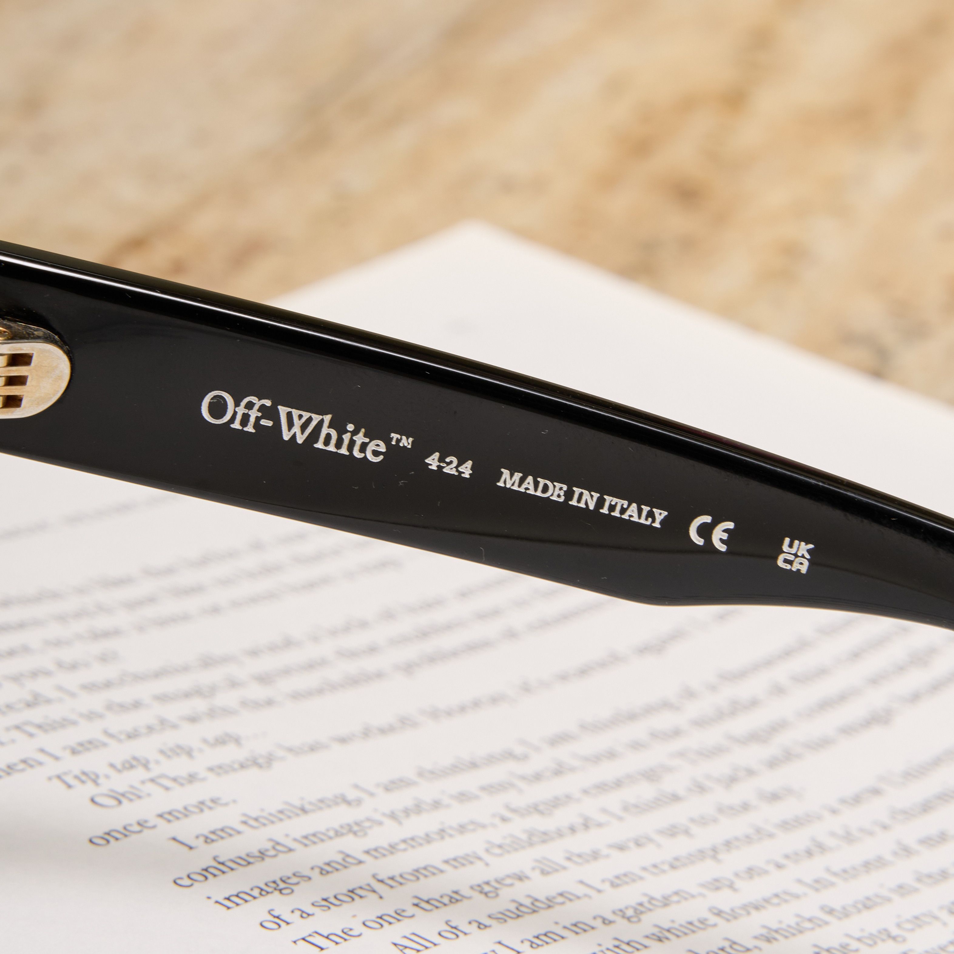Off-White OFF WHITE Virgil Sunglasses BLACK/PINK Size ONE SIZE - 4 Thumbnail