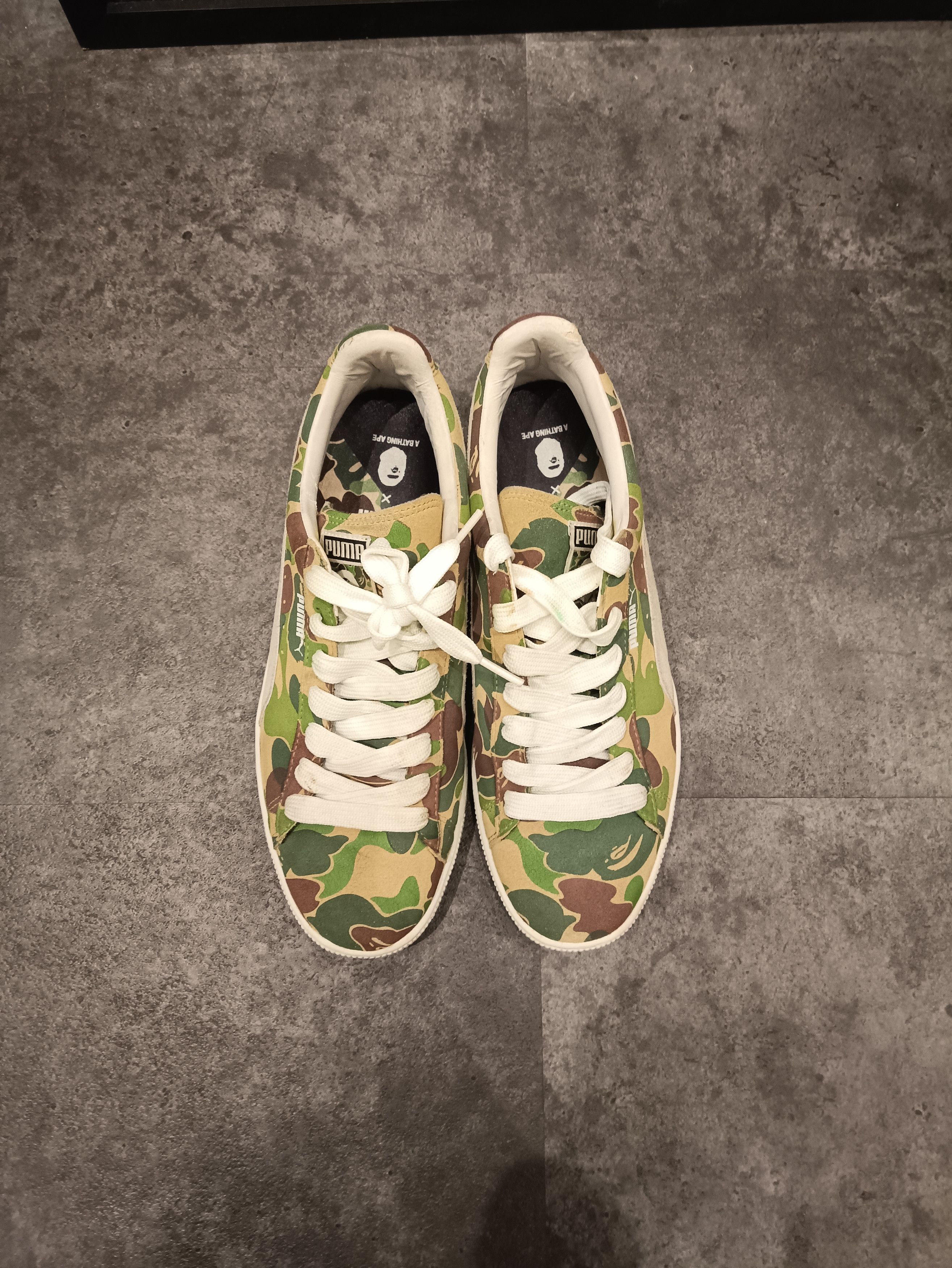 Bape × Puma Bape Puma Clyde Unreleased Sample Size US 11 / EU 44 - 2 Thumbnail