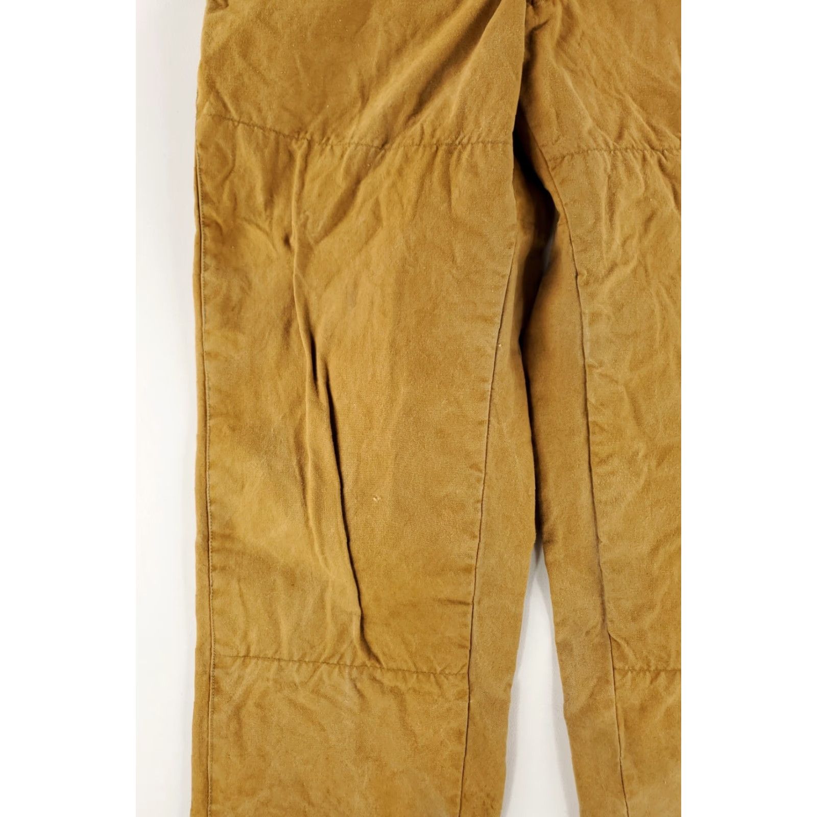 Vintage VINTAGE Duxbak Hunting Pants Suspender Brown Mens 37x29 Sanforized 40s Canvas Field Inseam 29 May be worn staining fading pilling Size US 37 - 4 Thumbnail