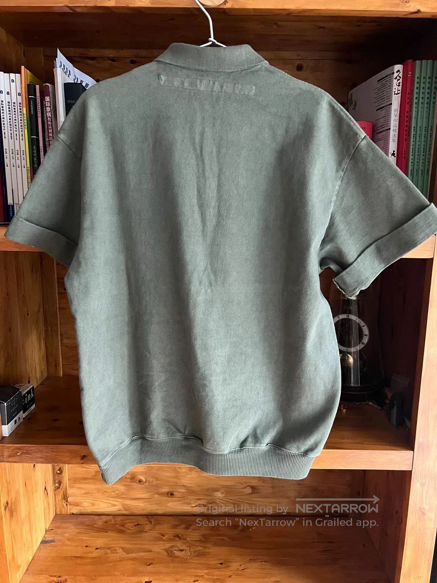 Kapital kapital army olive green polo t. Size US M / EU 48-50 / 2 - 6 Thumbnail