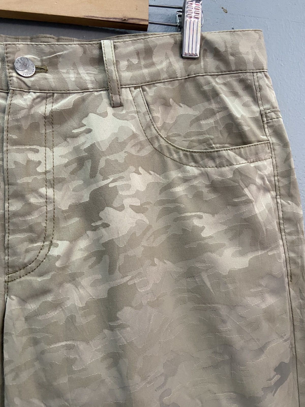 Jean Charles De Castelbajac CASTELBAJAC CAMOUFLAGE STYLE TROUSERS PANTS Size US 32 / EU 48 - 4 Thumbnail