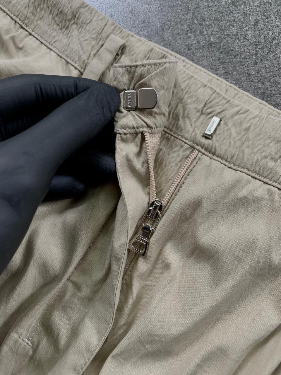 Prada FREE TAX! 2000s Red Tab Easy Pants Size US 30 / EU 46 - 9 Thumbnail