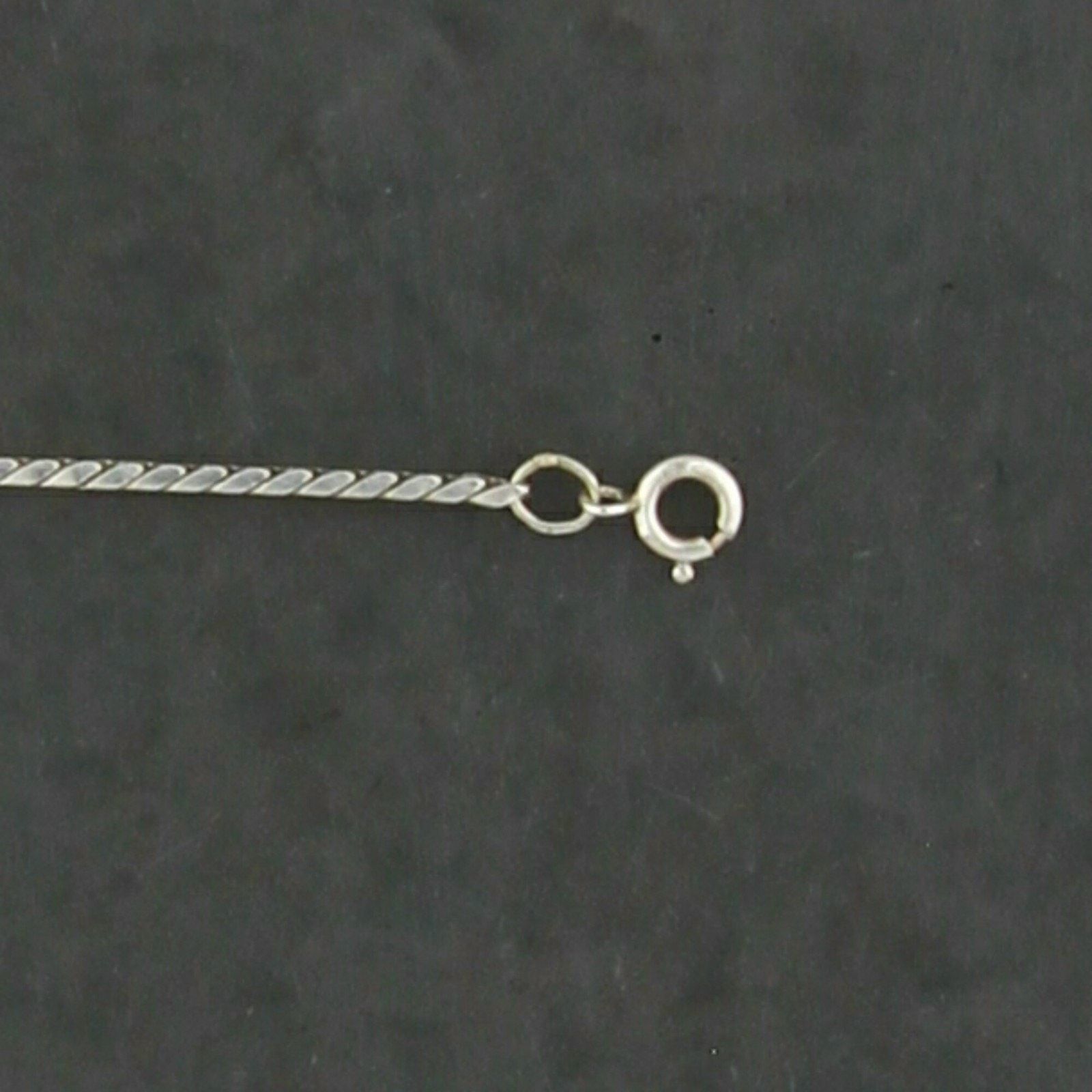 Sterling Silver sterling silver 2mm cobra chain necklace size 19.25in Size ONE SIZE - 3 Thumbnail