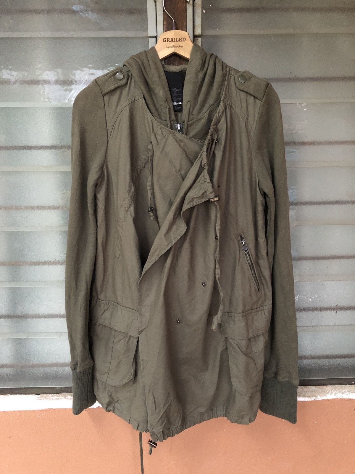 Japanese Brand Japanese Punk Double Layer Hoodie Jacket Size US S / EU 44-46 / 1 - 1 Thumbnail