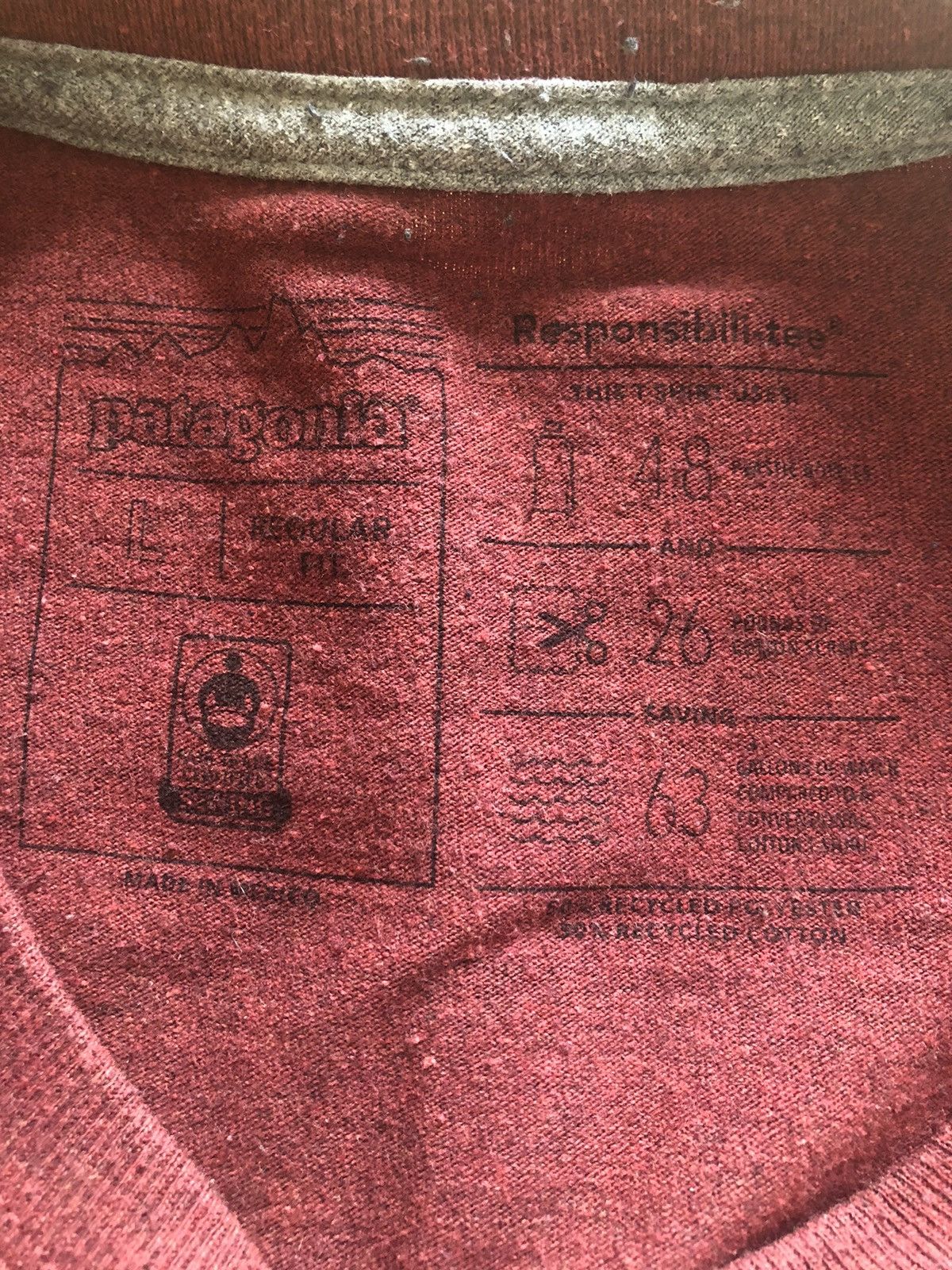 Patagonia PATAGONIA SPORTSWEAR QUALITY TEE SHIRT Size US L / EU 52-54 / 3 - 5 Thumbnail
