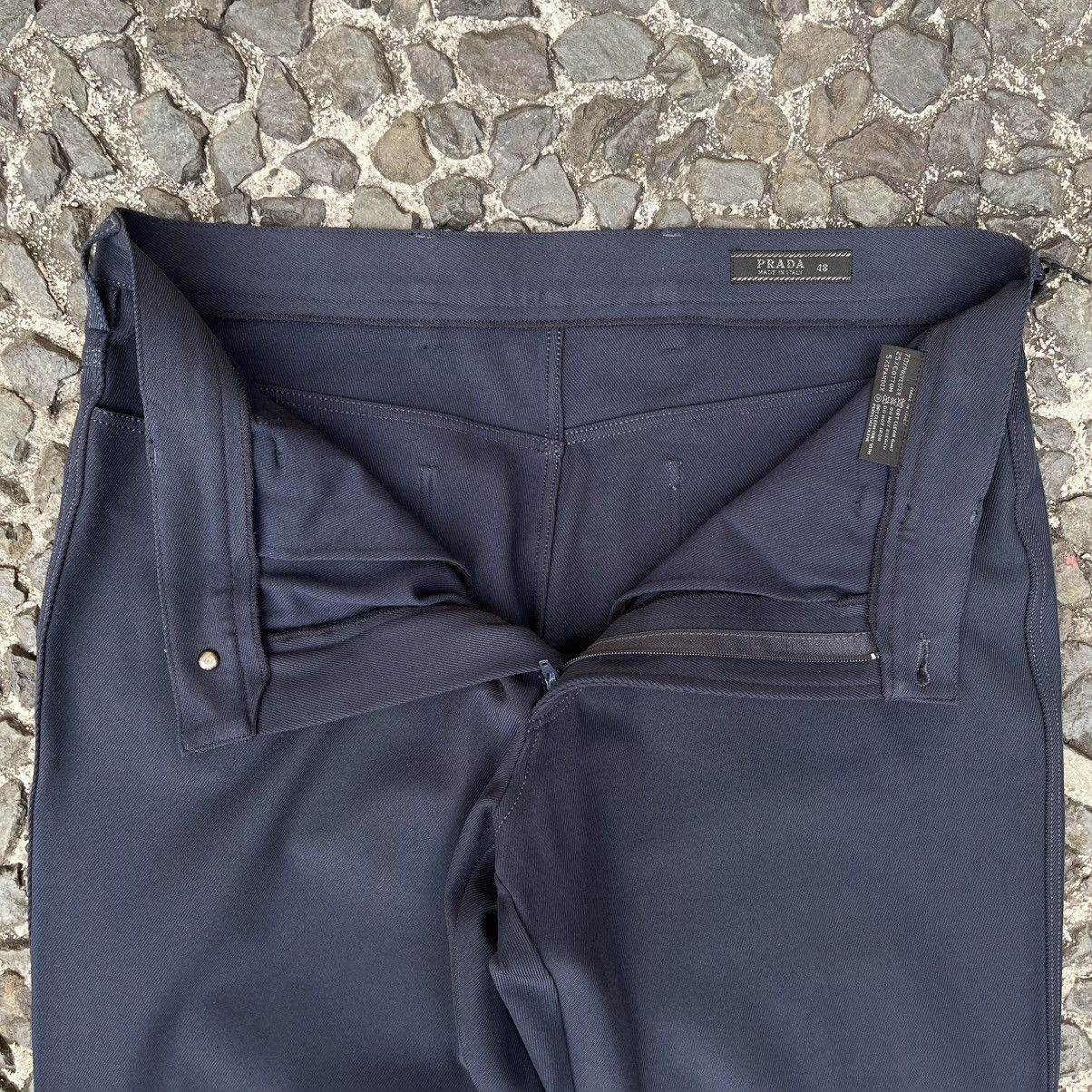 Prada Prada F/W 1998 Minimal Tapered Trousers Size US 32 / EU 48 - 9 Thumbnail