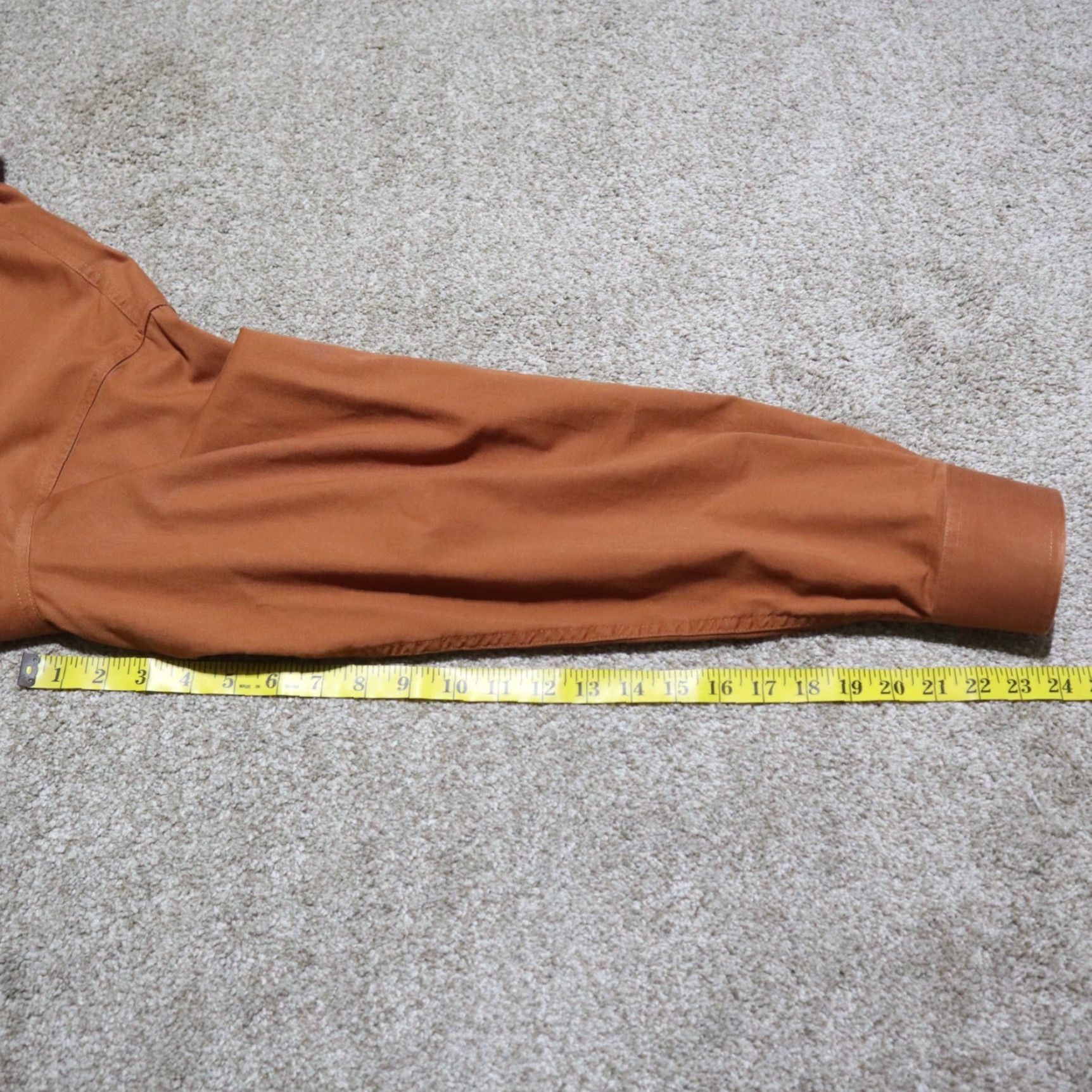 Vintage VINTAGE Red Head Orange Pumpkin Spice Short Sleeve Button-Up Shirt Adult Men XL Fall Summer Casual Size US XL / EU 56 / 4 - 7 Thumbnail
