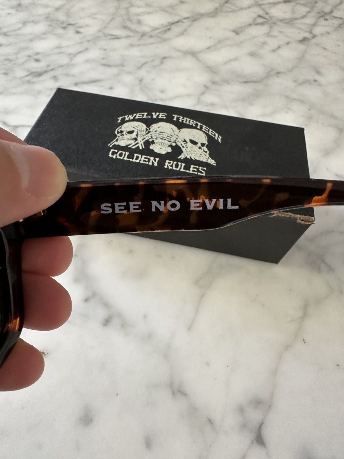 Vintage Twelve Thirteen 12:13 Sunglasses - Brown Size ONE SIZE - 3 Thumbnail