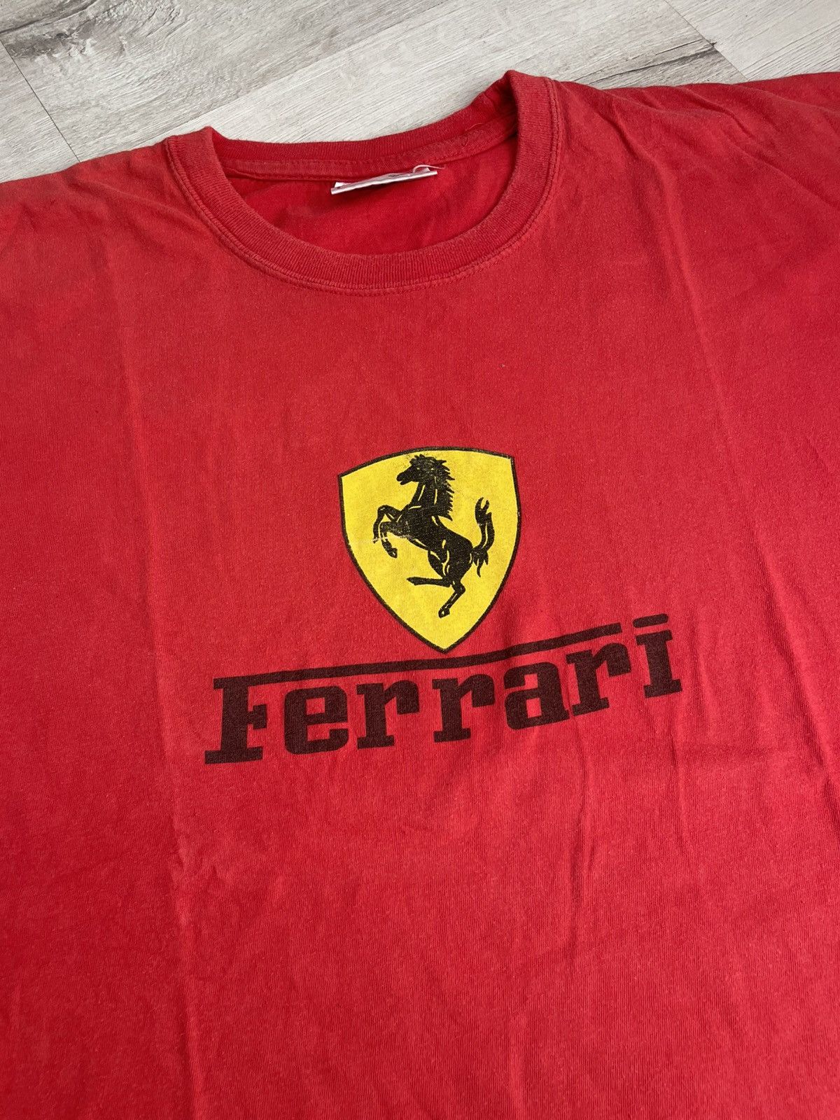 Grailed Vintage Race Ferrari 2000s Big Logo Official Prd Jet Tee Y2k Size US XL / EU 56 / 4 - 4 Thumbnail