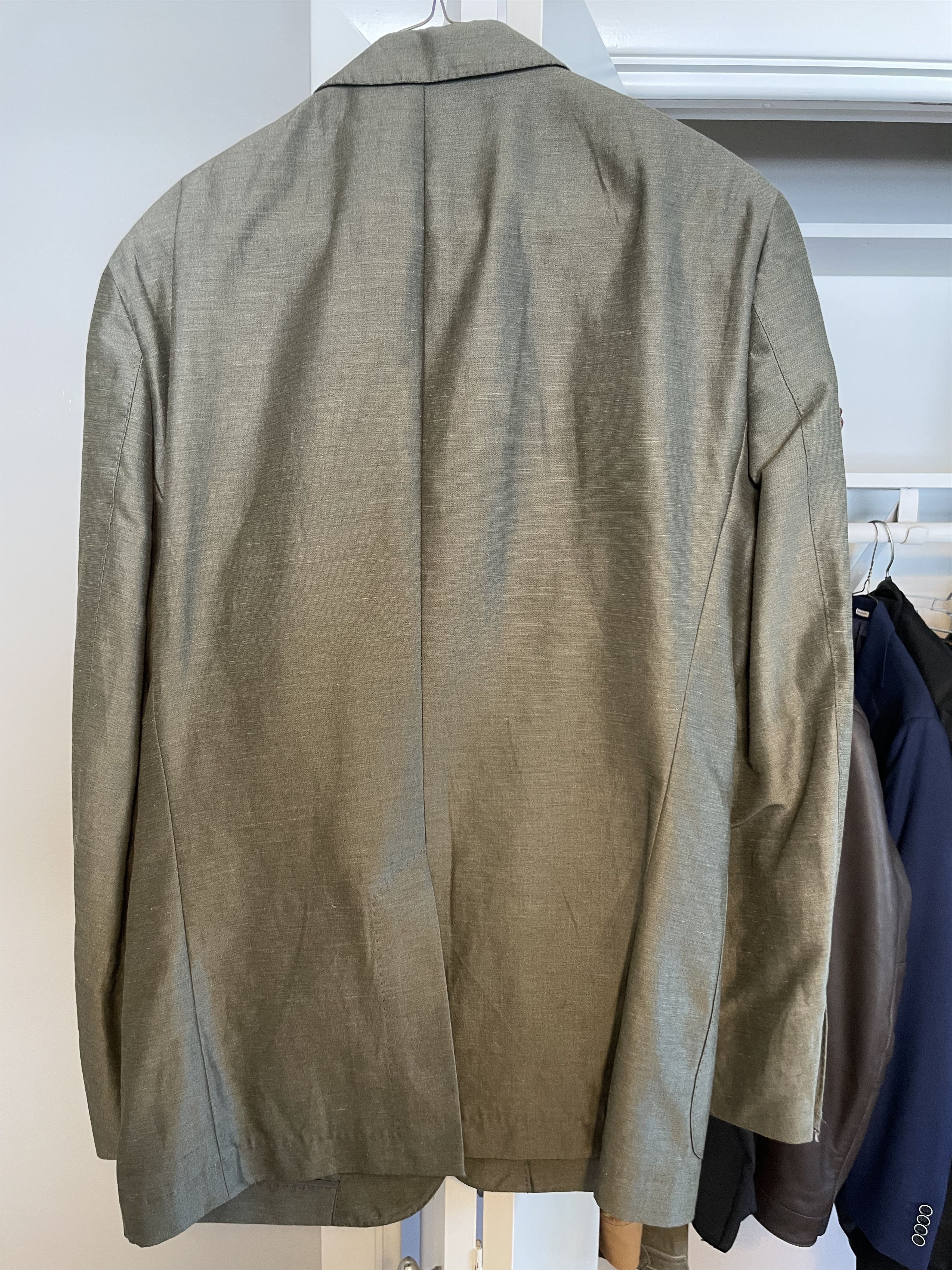 Hugo Boss Green/Grey Cast Boss Tailored Sports Jacket Size 40R - 2 Thumbnail