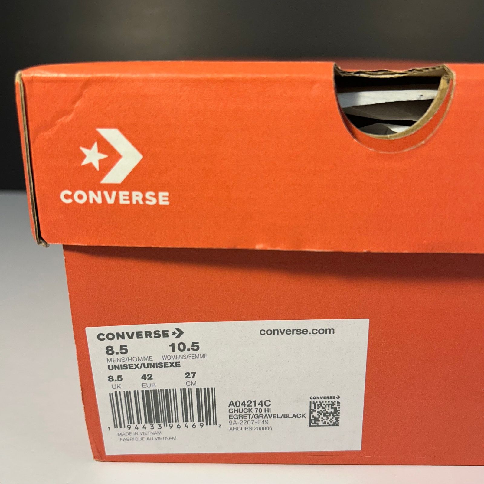 Converse Converse Chuck 70 Hi Abstract Print Sneakers W 10.5 A04214C Size US 10.5 / IT 40.5 - 10 Thumbnail