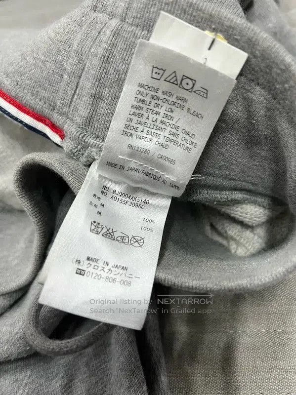 Thom Browne Thom Browne Gray Cotton Spring Casual Pants . Size US 44 / EU 60 - 8 Thumbnail